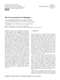 The Wave Spectrum in Archipelagos