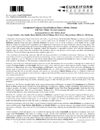 TIRESIAN SYMMETRY (Cuneiform Rune 346) Format: CD