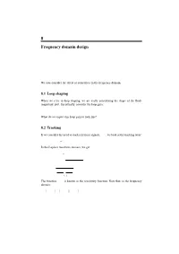 8 Frequency Domain Design