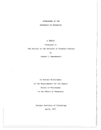 Approaches to the Synthesis of Euparotin a Thesis