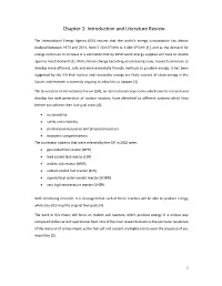Chapter 1: Introduction and Literature Review
