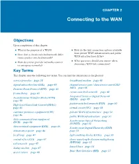 Connecting to the WAN