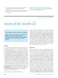 Lesson of the Month (2)