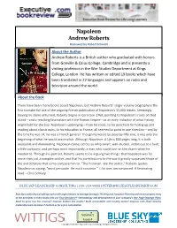 Napoleon Andrew Roberts Reviewed by Robert Schmidt