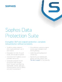 Sophos Data Protection Suite