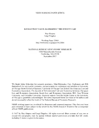 Is Pollution Value-Maximizing? the Dupont Case