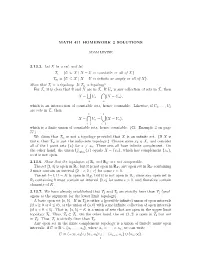 MATH 411 HOMEWORK 2 SOLUTIONS 2.13.3. Let X Be a Set