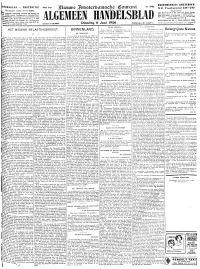 ALGEMEEN HANDELSBLAD POST-Oiro No