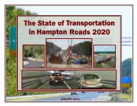 State of Transportation in Hampton Roads 2020 Report