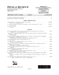 Table of Contents (Print)