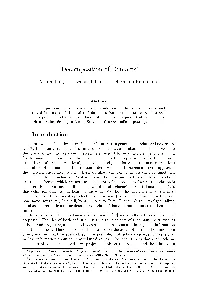 Decomposition of Domains 1 Introduction