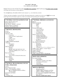 Fiction Nonfiction Elements of Plot