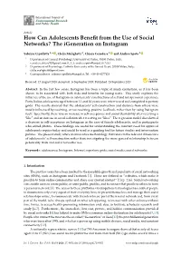 How Can Adolescents Benefit from the Use of Social Networks?