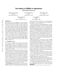 The Impact of RDMA on Agreement [Extended Version]