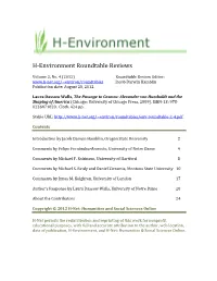 Environment Roundtable Reviews