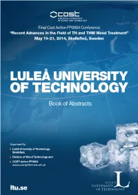 OF TECHNOLOGY Book of Abstracts