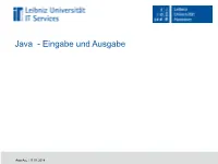 Programmierungen Mit Java
