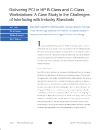 Delivering PCI in HP B-Class and C-Class Workstations: a Case Study in the Challenges of Interfacing with Industry Standards