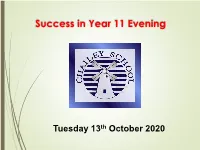 Success in Y11 Evening 1 2020.Pdf