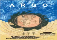 Argo a Hellenic Review Issue 11, Spring/Summer 2020