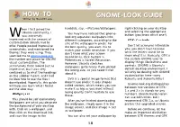 How-To Gnome-Look Guide
