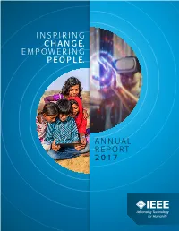 IEEE Annual Report- 2017
