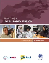 Starting a Local Radio Station