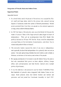 Study Material Department of History/P.G Sem-Ii/Cc-Ix