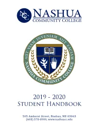 2019-2020 NCC Student Handbook