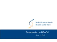 HSN Presentation to NEACC
