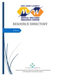 Mwrc Resource Directory