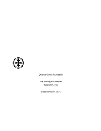The Training and the Path V20210410