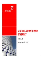 Storage Growth and Ethernet.Pptx