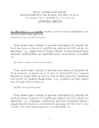 Answer Hints