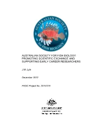 Draft Frdc Final Report