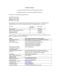EEO Public File Report