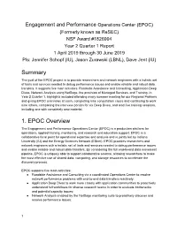 Summary 1. EPOC Overview