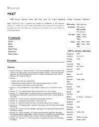 Contents Events