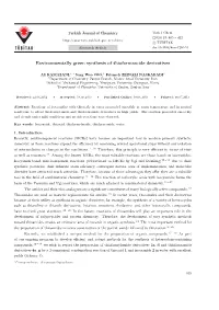 Environmentally Green Synthesis of Thioformamide Derivatives