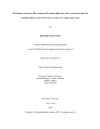 How Team-Based Learning and Lecture Video Acceleration Affect The
