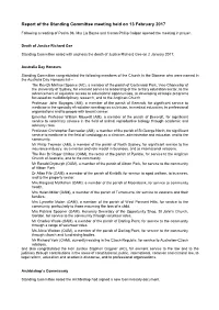 2017 Standing Committee Meeting Record
