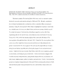 ABSTRACT SHAEFFER, MATHEW TODD. with Great Power and Great
