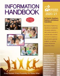 Information Handbook 2020 / 21