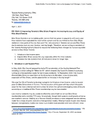 PA22.12 Improving Toronto's Bike Share Program: Increasing Access