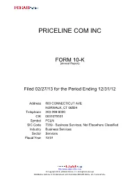 Priceline Com Inc