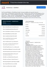 73 Bus Time Schedule & Line Route