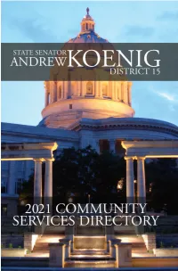 Community Services Directory Has Been Created for the Citizens of Our Community