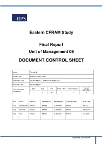 Eastern CFRAM Study Final Report Unit of Management 09