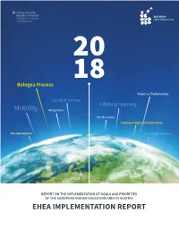 EHEA Implementation Report 2018