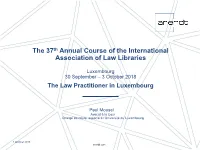 Maitre Mousel the Law Practitioner In